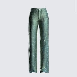 Shimmer Cargo Pants - L